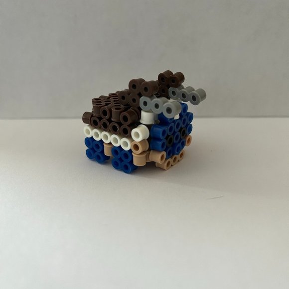 3D Perler Bead Mini Figurine of Blastoise - Picture 1 of 2